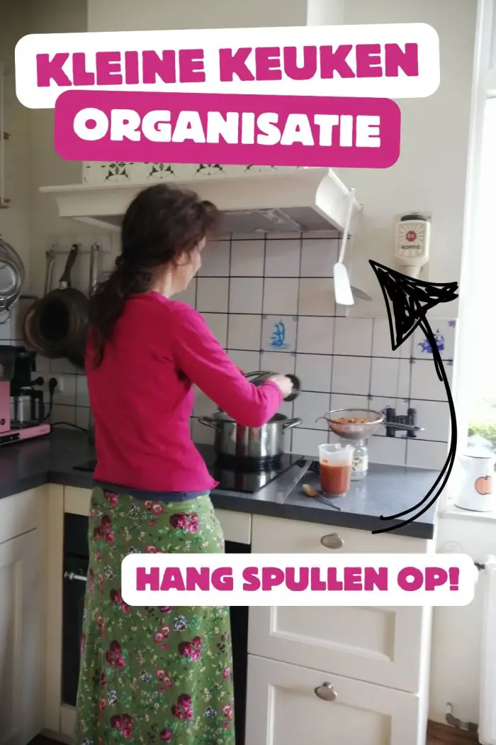 kleine keuken organisatie