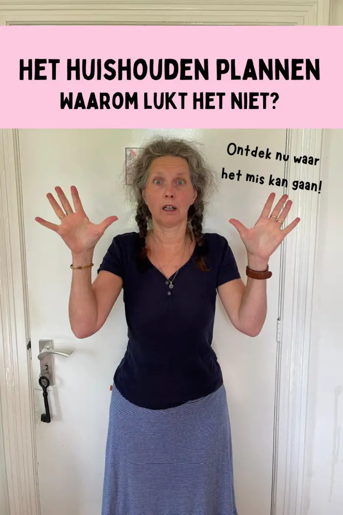 huishouden plannen en organiseren