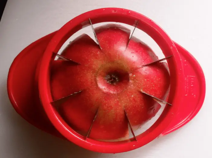 Appelsnijder: goedkoop en superhandig - voor 1,49 heb je er al eentje! 4 appel