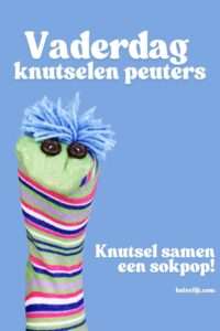 vaderdag knutselen sokpop