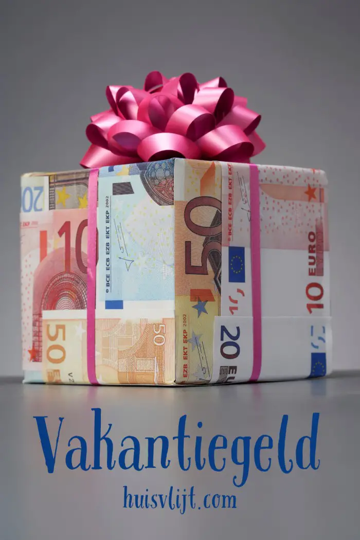 Vakantiegeld: 8% van je brutoloon