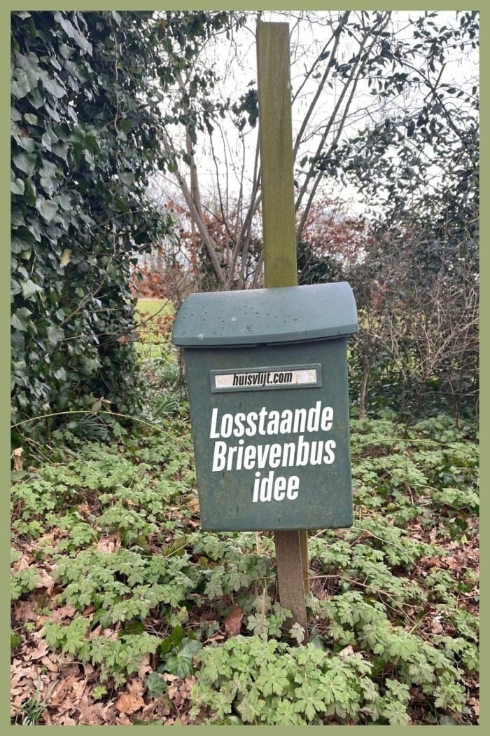 brievenbus landelijke stijl