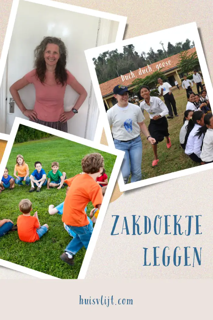 Kindervermaak zoals Zakdoekje leggen!