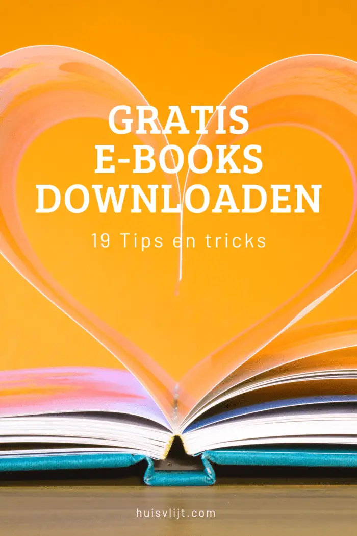Gratis ebooks downloaden 19 sites: Update 2023!