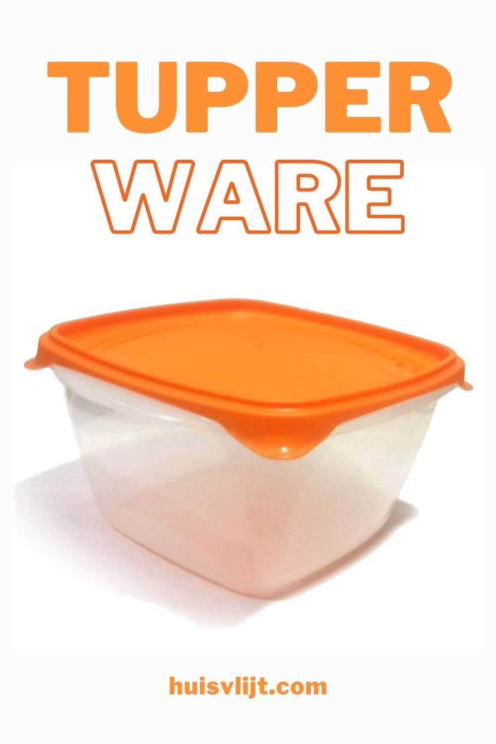 Tupperware koekjesdoos toen en nu