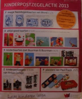 Kinderpostzegels 2013