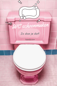 wc schoonmaken
