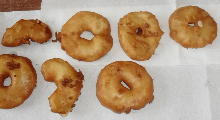 Oliebollen en appelbeignets zelf maken 4 appelbeignets opwarmen