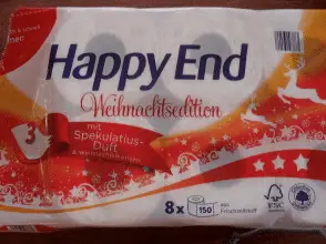 happy end toilet papier