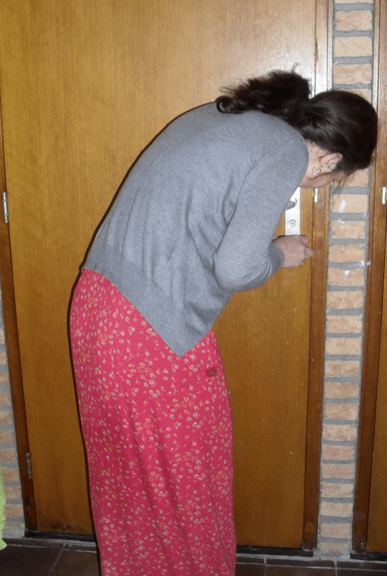 deursticker bevestigen