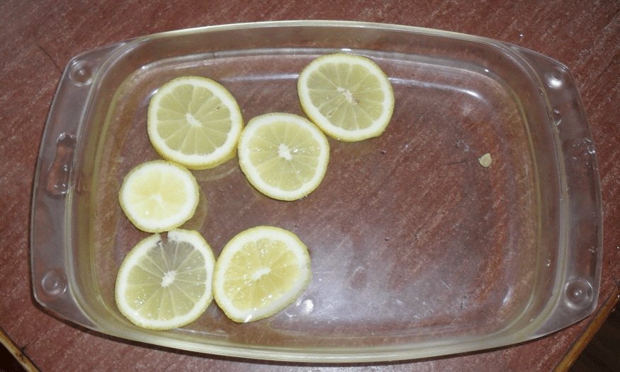 Oven schoonmaken citroen