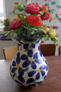 5 x kunstbloemen Action: super mooi : ) 10 kunstbloemen