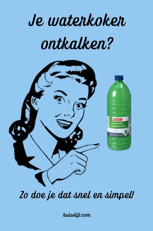 Waterkoker ontkalken in 4 stappen!