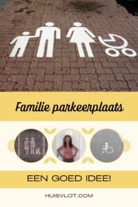 familie parkeerplaats