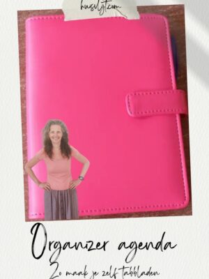 Filofax of Hema organizer agenda: zelf tabbladen maken!