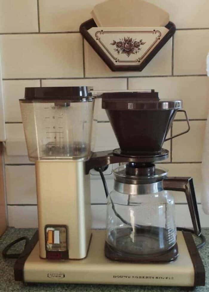 Vintage koffiezetapparaat