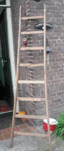 oude ladder hergebruik