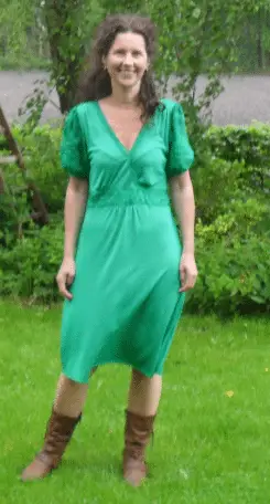 Duurzame kleding: kleding opfrissen zonder wassen 2 Vintage jurkje