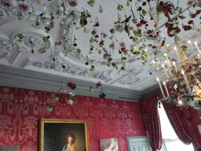 bloemen plafond