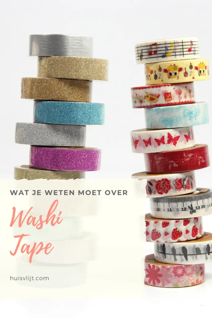 Washi tape: wat is het, en wat kun je er allemaal mee doen?
