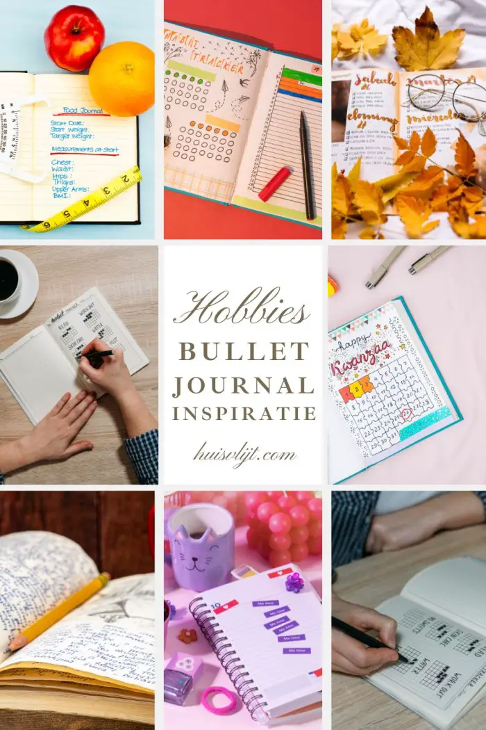 hobbies bullet journal