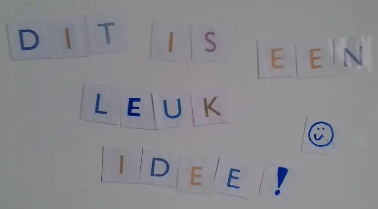 Maak je eigen magneetletters!