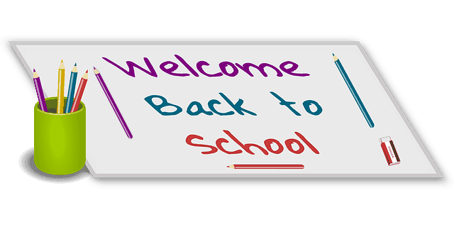 weer naar school