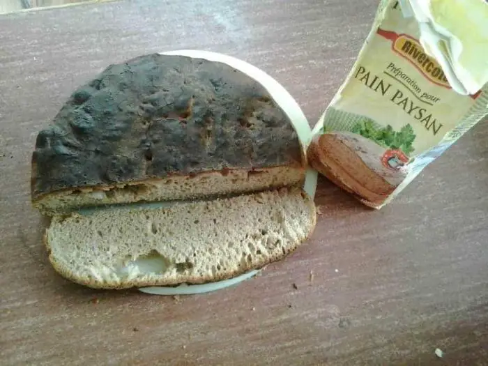 Zelf brood bakken in de oven met mix van de Lidl 1 zelf brood bakken