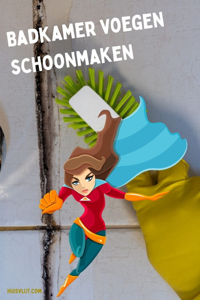 badkamer voegen schoonmaken