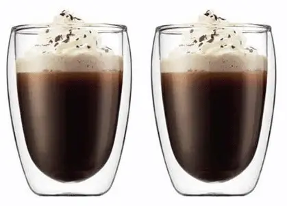 Koffie in glas?!