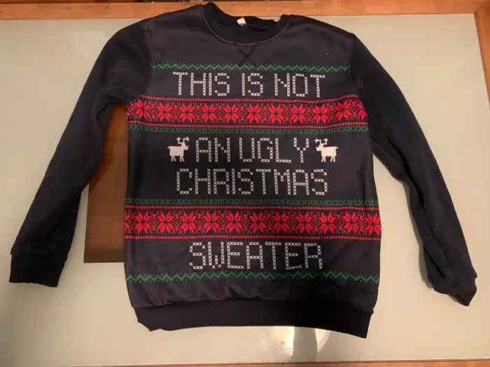 ugly christmas sweater