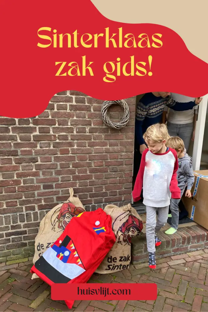 Sinterklaas zak en jute zakken Action