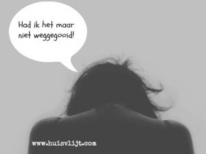 weggooien