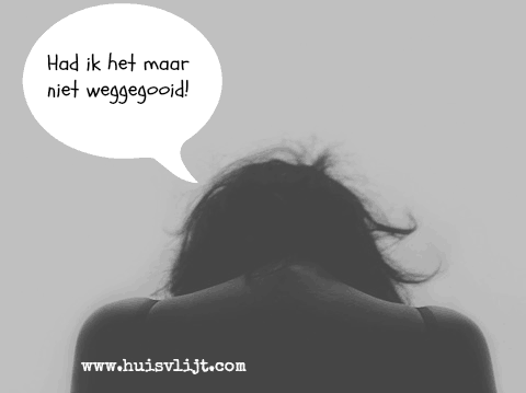 weggooien