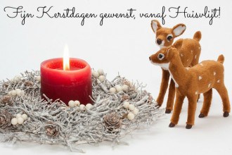 Fijne Kerstdagen gewenst - 2014 - Huisvlijt