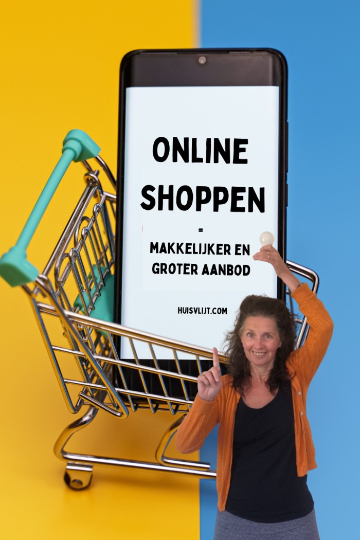 Online shoppen versus In real life