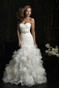 Bruidsmode 1 fit and flare trouwjurk