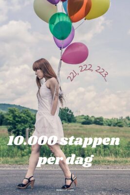 10.000 stappen per dag
