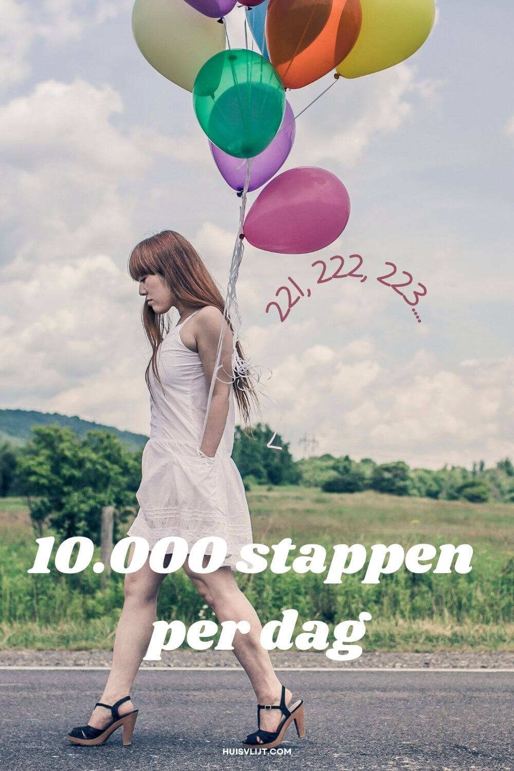 Haal jij 10.000 stappen per dag?