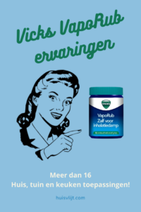 Vicks VapoRub ervaringen