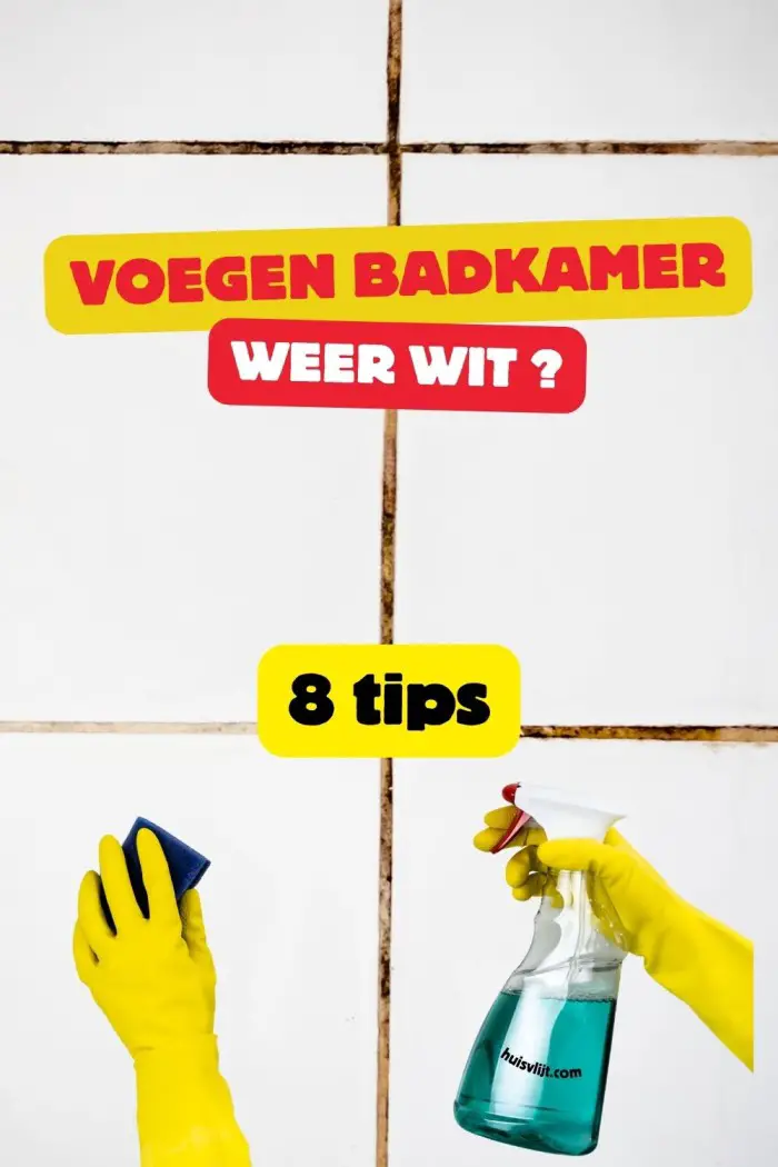 voegen badkamer schoonmaken