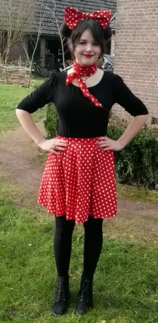 Carnaval Minnie Mouse outfit