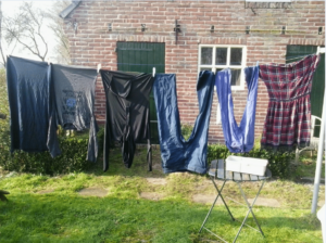 was buiten drogen