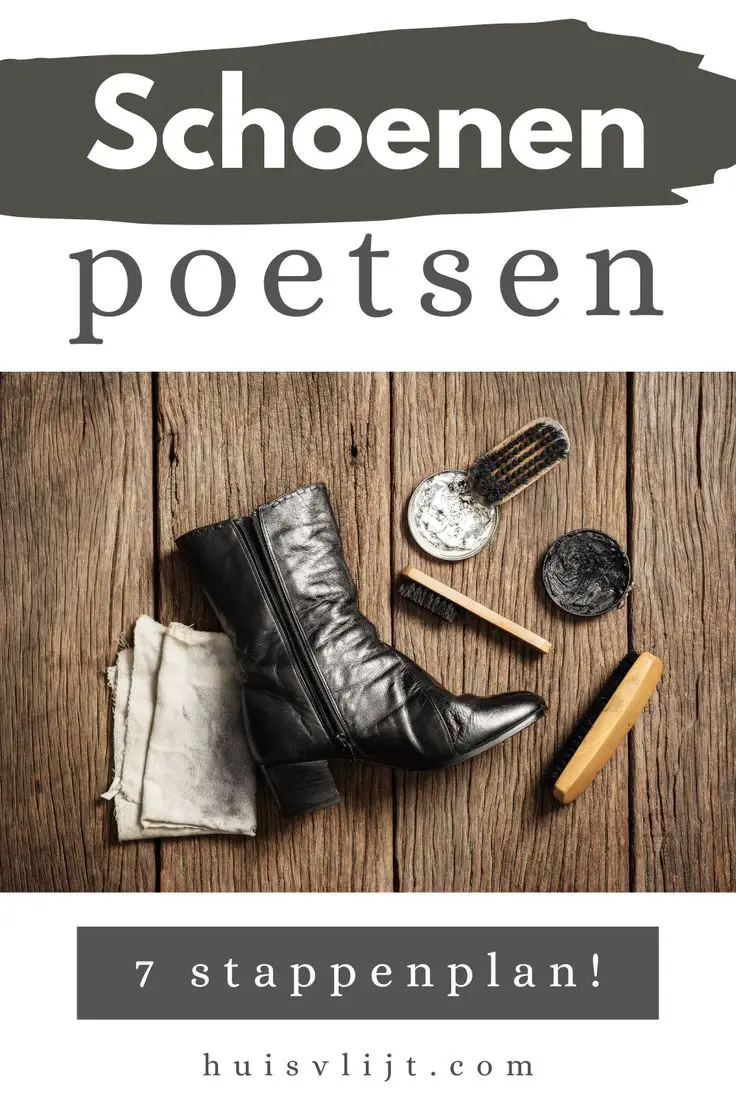 schoenen poetsen