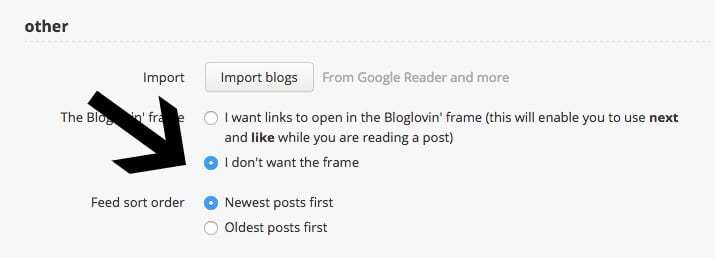 Hoe haal je het Bloglovin' frame weg: 5 stappen 4 3