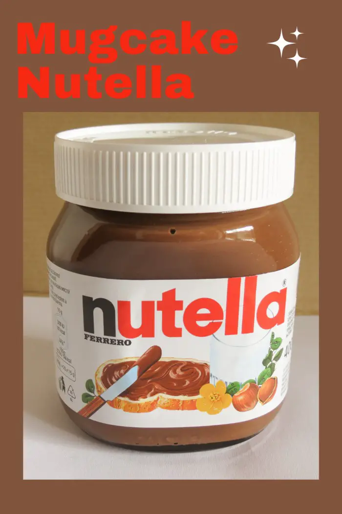 mugcake nutella