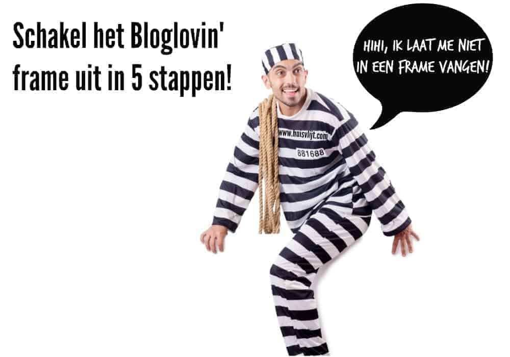 Hoe haal je het Bloglovin’ frame weg: 5 stappen