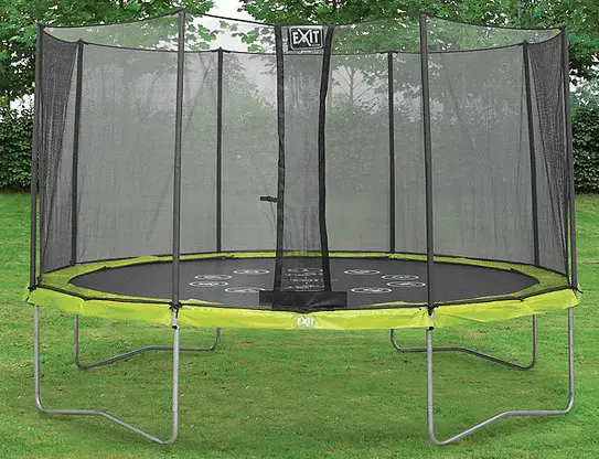 De trampoline: wie heeft 'm niet? 1 trampoline