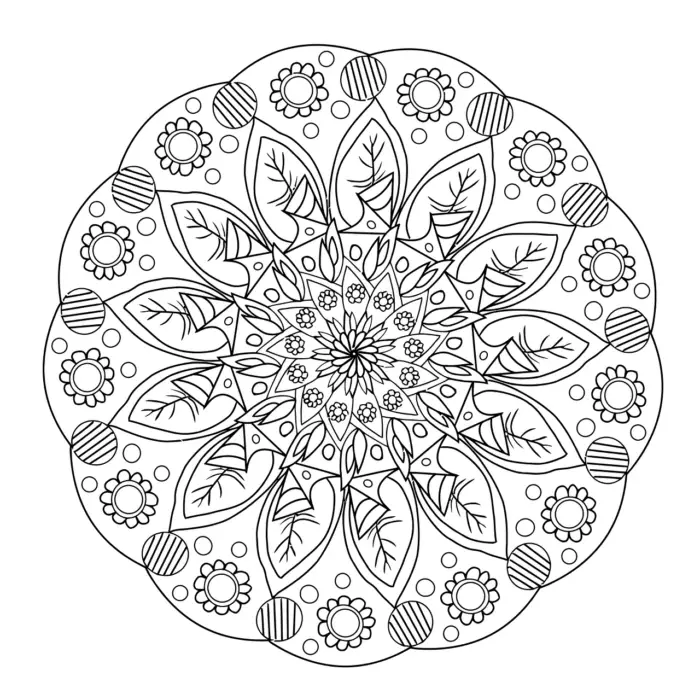 mandala kleurplaten