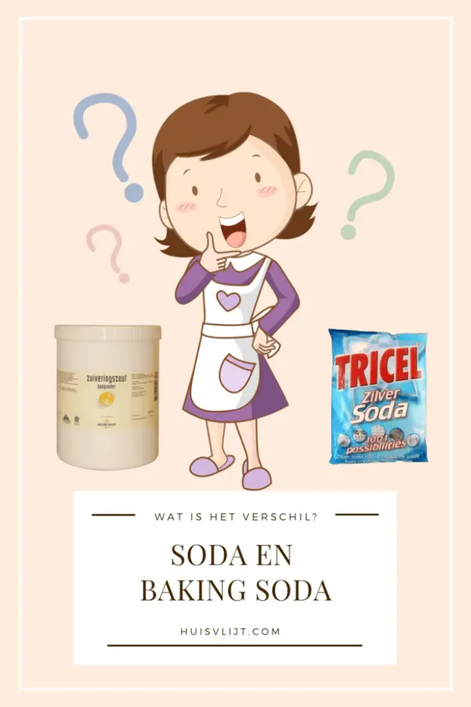 Soda en baking soda: wat is het verschil?
